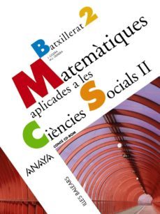 matematiques aplicades a les ciències socials ii. 2º bachillerat illes balears  catalan-9788466783668