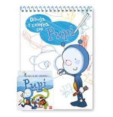 dibuja y colorea con pupi-9788467559668