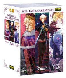 pack clasicos manga william shakespeare (incluye romeo y julieta, macbeth y hamlet)-william shakespeare-9788467961768