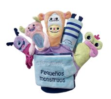pequeños monstruos (libro guante con titeres de dedo)-9788468372068