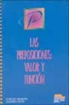 las preposiciones: valor y funcion-9788471437068