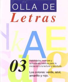 olla de letras nº 3. los colores: verde, azul, amarillo y rojo-9788478870868
