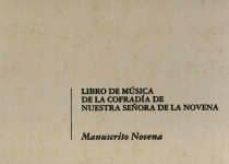 libro de musica de la cofraia de nuestra señora de la novena- man uscrito novena-9788487075568