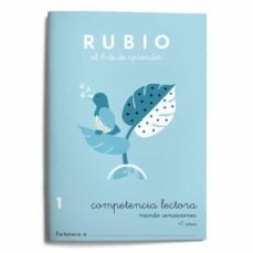 CUADERNO RUBIO A5 LECTURAS COMPRENSIVAS +6 AÑOS