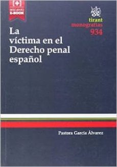 la victima en el derecho penal español-9788490536568