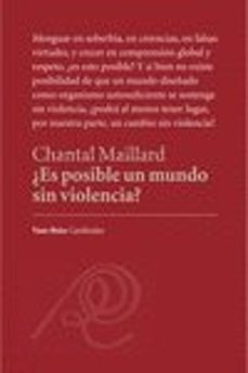 ¿es posible un mundo sin violencia?-9788494823268