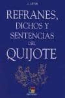 refranes, dichos y sentencias del quijote-9788497363068