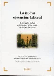 nueva ejecucion laboral-j. gonzalez-9788497908368