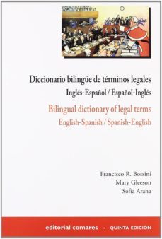 diccionario bilingue de terminos legales. ingles/español- español /ingles-francisco ramos bossini-9788498363968
