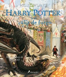 harry potter 4 y el caliz de fuego ilustrado-j k rowling-9788498389968