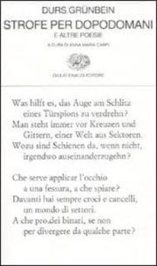 strofe per dopodomani-9788806197568