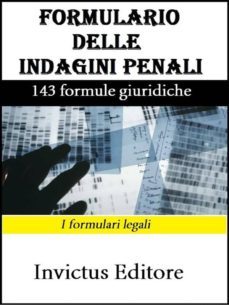 formulario delle indagini penali (ebook)-9788897944768