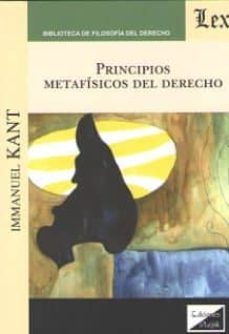 principios metafisicos del derecho-9789563926668