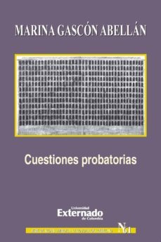 cuestiones probatorias (ebook)-marina gascon abellan-9789587109368