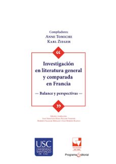 investigacion en literatura general y comparada en francia (ebook)-9789587655568