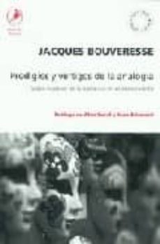 prodigios y vertigos de la analogia: sobre el abuso de la literat ura en el pensamiento-9789871081868