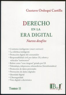 derecho en la era digital. nuevos desafias tomo ii-gustavo ordoqui castilla-9789915684468