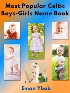 most popular celtic boys-girls name book (ebook)-9791221391268