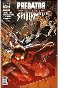 predator versus spiderman-benjamin percy-marcelo ferreira-9791370133368