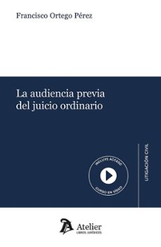 audiencia previa del juicio ordinario-francisco ortego perez-9791387543068