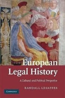 european legal history: a cultural and political perspective-randall lesaffer-jan arriens-9780521701778