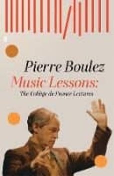 music lessons-pierre boulez-9780571334278