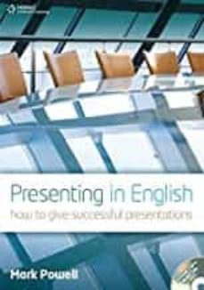presenting in english + cd-mark powell-9781111832278