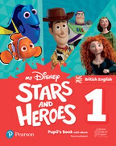 my disney stars and heroes british edition level 1 pupil s book with ebo-9781292417578