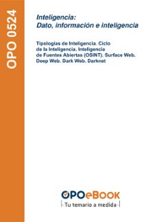 inteligencia: dato, informacion e inteligencia. (ebook)-9781524317478