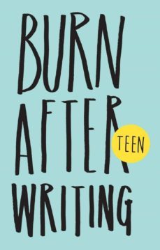 burn after writing teen-sharon jones-9781908211378