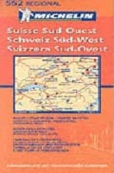 suisse sud-ouest schweiz sud-west svizzera sud-ovest nº 552 (regi al) (1:200000)-9782061008478