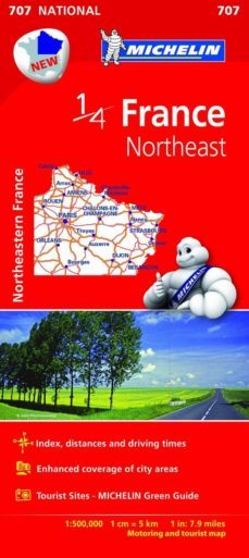 mapa france northeast 2015 ref. 11707-9782067200678