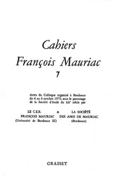 -françois mauriac-9782246788478