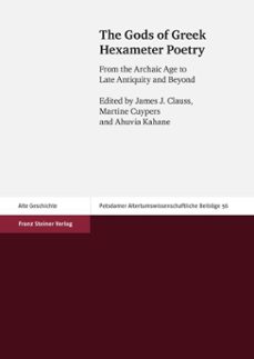 the gods of greek hexameter poetry (ebook)-9783515115278