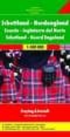 scotland-north england: escocia y norte de inglaterra, mapa de ca rreteras (1:400000) (freytag & berndt)-9783707905878