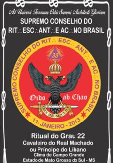 ritual do grau 22 cavaleiro do real machado ou principe do libano (ebook)-antonio fernandes teixeira francisco carlos e campos-9786500800678