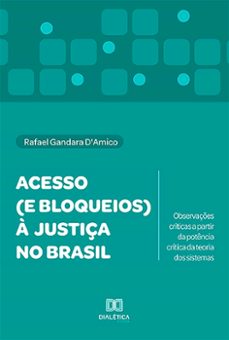 acesso (e bloqueios) a justiça no brasil (ebook)-rafael gandara d'amico-9786559560578