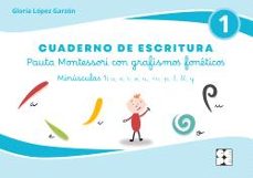 cuaderno de escritura. minúsculas 1: a, e, i, o, u, m, p, l, ll, y-gloria pardiñas-9788410119178