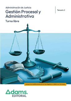 gestion procesal y administrativa. turno libre. temario 2-9788410775978