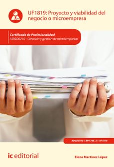 proyecto y viabilidad del negocio o microempresa. adgd0210 (ebook)-9788411841078