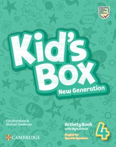 kid s box new generation level 4 activity book with home booklet and digital pack english for spanish speakers-9788413224978