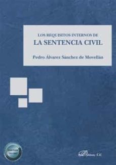 los requisitos internos de la sentencia civil-9788413774978