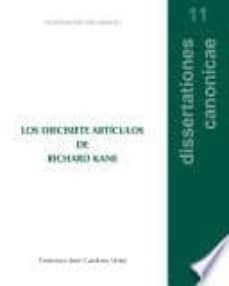 los diecisiete artículos de richard kane-francisco jose cardona vidal-9788416639878