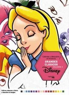 colorea y descubre el misterio. grandes clásicos disney vol. 3-9788416857678