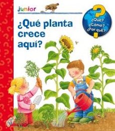 ¿que? junior: ¿que planta crece aqui?-9788417254278