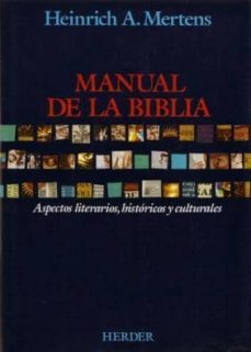manual de la biblia-heinrich a. mertens-9788425416378