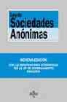 ley de sociedades anonimas (9ª ed.)-9788430941278