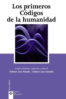 los primeros codigos de la humanidad-federico lara peinado-9788430949878