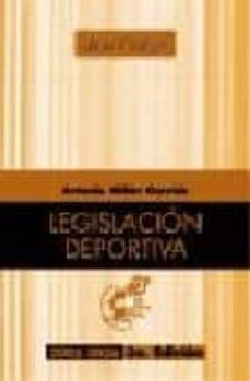 legislacion deportiva (2ª ed.)-9788434430778