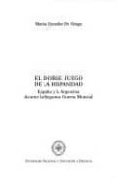 el doble juego de la hispanidad: españa y argentina durante la se gunda guerra mundial-9788436243178